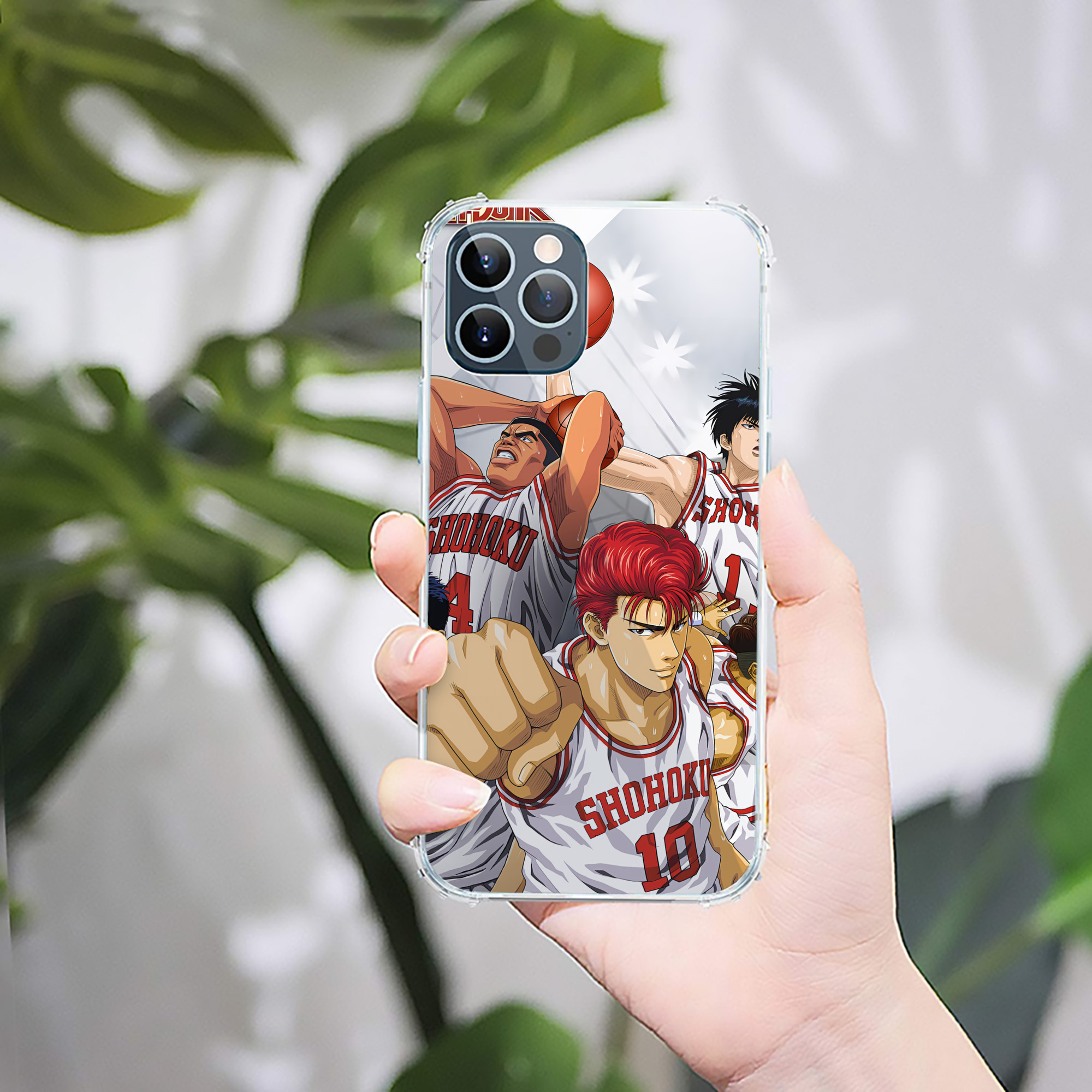 （画像用） SLAM DUNK／スラムダンク 【iPhone 12シリーズ対応】透明スマホケース（クリアソフトケース）